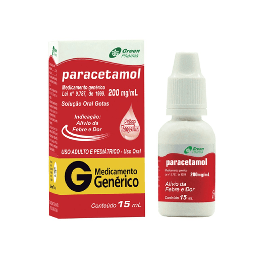 Paracetamol 15mg/ml - Gotas EUA