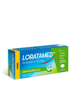 Loratamed (Loratadina) com 12 comprimidos