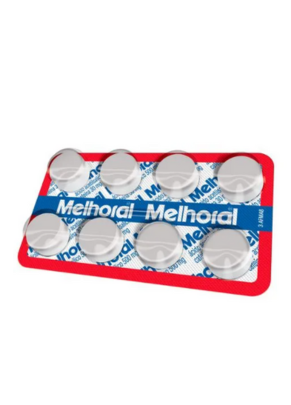 Melhoral com 8 comprimidos
