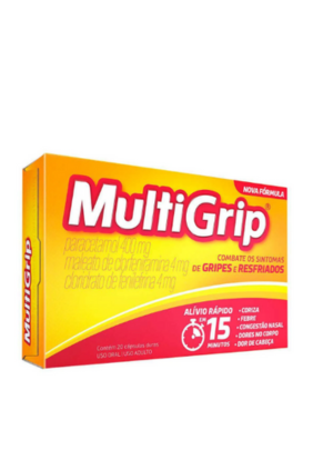 Multigrip com 10 comprimidos
