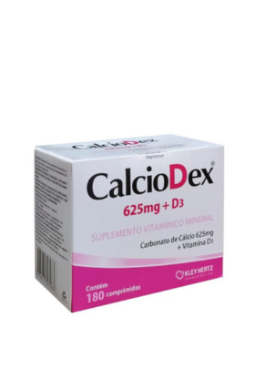CalcioDex 625mg+D3 - Suplemento Alimenta
