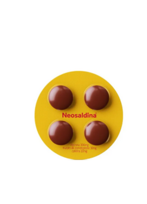 Neosaldina com 4 comprimidos