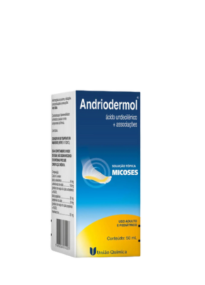 Andriodermol - Ácido Undecilênico + Associações - Antimicótico