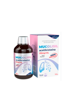 Mucolisil 20MG/ML Xarope Hortelã 120ml