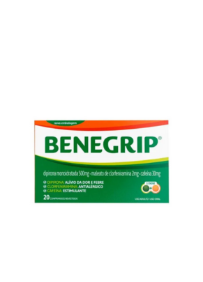 Benegrip com 20 comprimidos