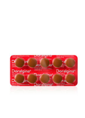 Doralgina com 10 comprimidos