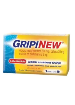 Gripi New com 10 comprimidos